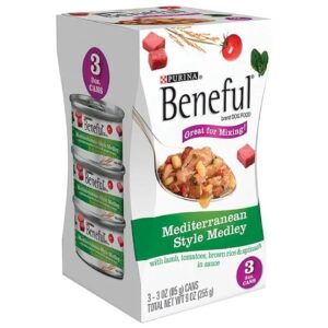 Wholesome Adult Dog Snack 3 Oz Cans Mediterranean Style Medley