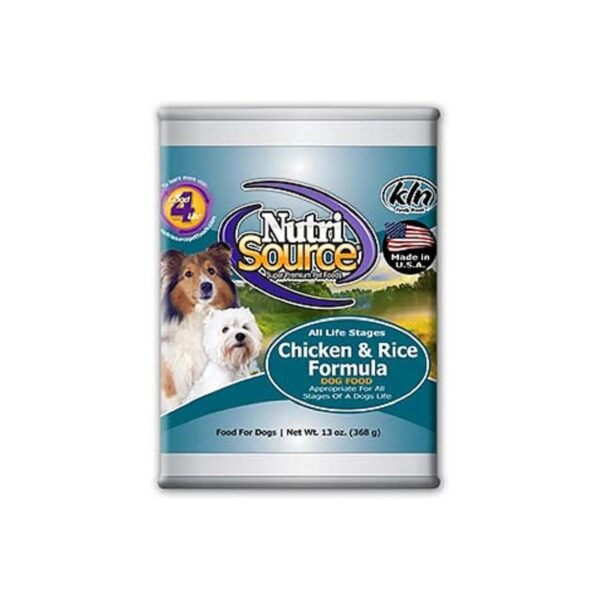 Wholesome Dog Food with Chicken Rice and Essential Vitamins and Minerals