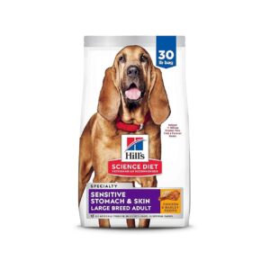 Wholesome Dry Dog Food with Chicken Recipe and Vital Omega-6s for Skin and Coat Health