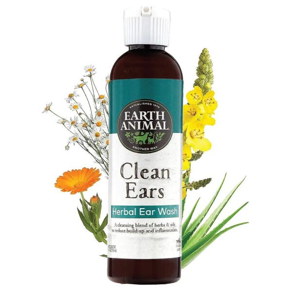 Wholesome Ear Wash with Natural Ingredients for Healthy Pet Ears