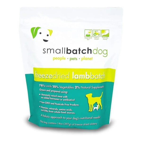 Wholesome Freeze-Dried Lamb Diet for Dogs - 100% Complete and Balanced Nutrition