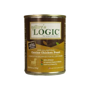 Wholesome Grain-Free Wet Dog Food with Chicken Flavor and Animal Ingredients