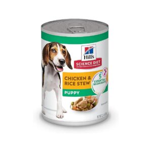 Wholesome Pet Nutrition Wet Food Chicken Rice Stew for Puppy Care