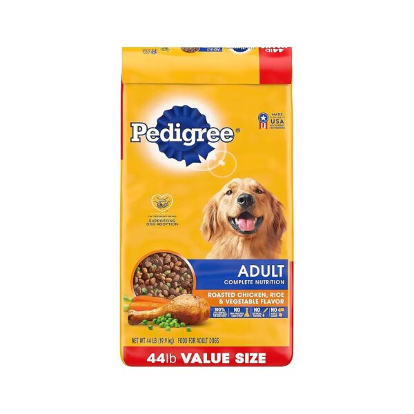 Wholesome Roasted Chicken and Veggie Flavor Dry Dog Food for a Happy and Healthy Pet