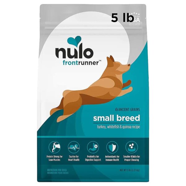 Wholesome Small Breed Dog Food with Quinoa, Taurine, and Probiotics for Overall Wellbeing