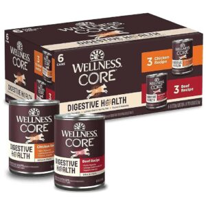 Wholesome Wet Food for Dogs with Sensitive Stomachs Chicken and Beef Pate Variety Pack