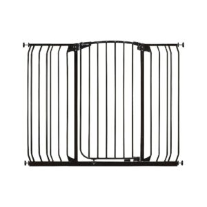 Wide Doorway Gate for Baby Safety with Pressure Mount and Auto-Close Features