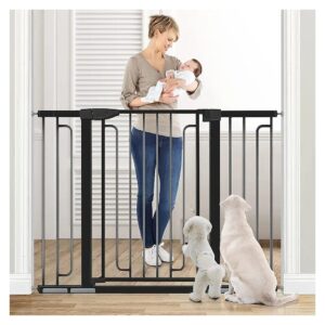 Wide Doorway and Stairway Baby Gate for Kids and Dogs