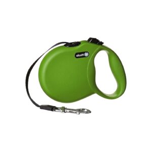 Wide Retractable Leash for Small Dogs with Adjustable Brake