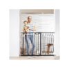 Wide Safety Gate for Child Dog with Auto Close Function and Adjustable Height