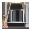 Wide Safety Pet Gate for Dogs, Easy Install Pressure Mounting