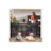 Wide and Roomy Retractable Gate for Babies and Pets, 138 Inch Extra Wide