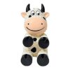 Wiggi Cow Dog Toy, Small, Soft and Textured for Small Breeds