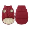 Windproof Dog Winter Vest with 2-Layer Fleece Lining for Small Medium Large Dogs