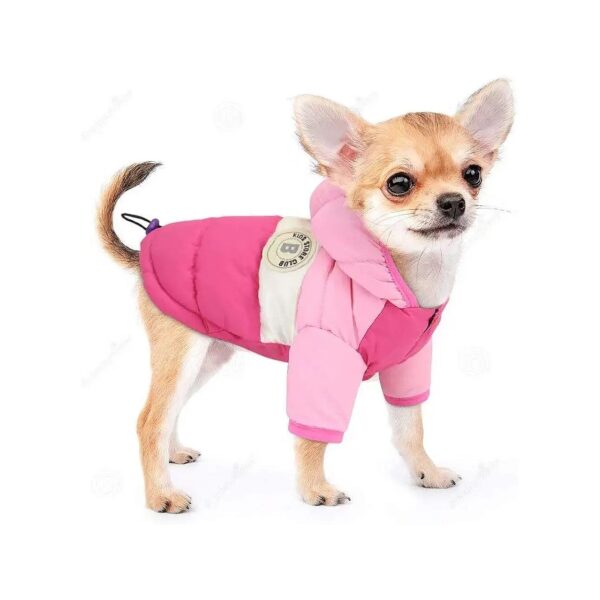 Windproof Snowsuit Coat with Hooded Design for Chihuahua, Yorkie, and Poodles