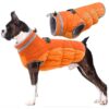 Windproof Winter Dog Coat Vest for Small Medium and Large Breeds