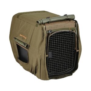 Winter Moss Polyester Uninsulated Kennel Cover with Rugged Fabric and Weatherproof Design