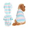 Winter Warm Puppy Clothes with Colorful Fleece Fabric for Small to Medium Sized Dogs