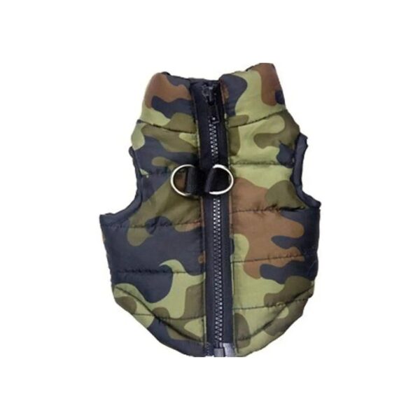 Winter Waterproof Windproof Dog Vest Coat for Small Dogs - Camouflage Pattern