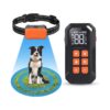 Wireless Dog Containment System with Remote Training Collar for Outdoor Use