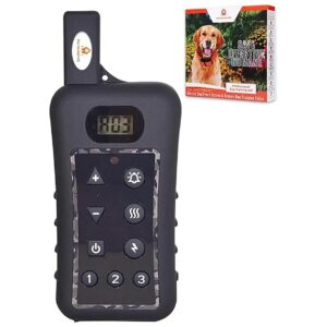 Wireless Dog Training Collar with Long Range Control and 10-Level Shock Function