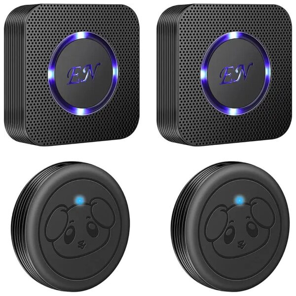 Wireless Doorbell for Potty Training Dogs and Cats with Waterproof Touch Button