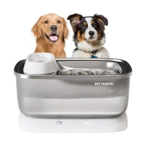 Wireless Pet Water Fountain for Large Dogs and Multi-Cats with Automatic Sensing