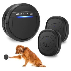 Wireless Smart Dog Doorbell for Potty Training with 55 Melodies and 5 Volume Levels