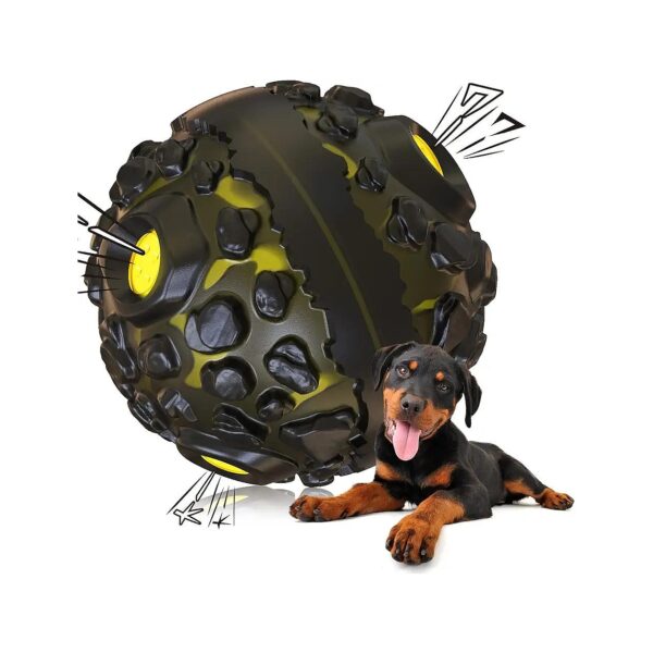 Wobble Wag Wiggle Ball for Large Dogs, Squeaky Fun for Aggressive Chewers