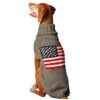 Wool X-Large American Flag Dog Sweater for 80-125 Pound Dogs