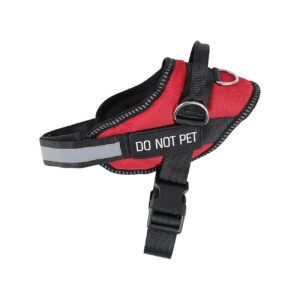 Working Dog Harness with Safety Features for Medium-Sized Dogs