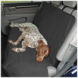 X-Large Black Car Seat Protector Made from Durable and Paw-Proof Material