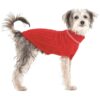 X-Large Red Dog Sweater Made from 100-Percent Acrylic for a Durable Fit