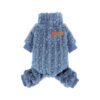 X-Small Dog Pajamas for Small Dogs Girl Boy Warm Fleece Pet