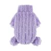 X-Small Fleece Dog Sweater for Small Dog Breeds, Puppy Clothes, Soft and Cozy Sweater