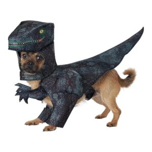 X-Small Pupasaurus Rex Dog Costume Made from Breathable Polyester Fabric