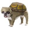 X Small Tortoise Dog Costume with Foam Headpiece and Velcro Attachment