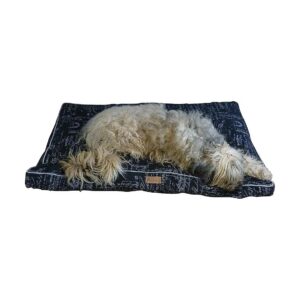 XL Dog Bed Black Voyager Style with Breathable Inner Liner, Sturdy and Comfortable