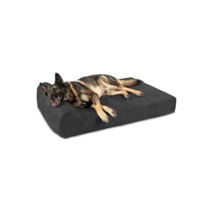 XL Dog Bed with Headrest and 10-Year Warranty for Big Breeds