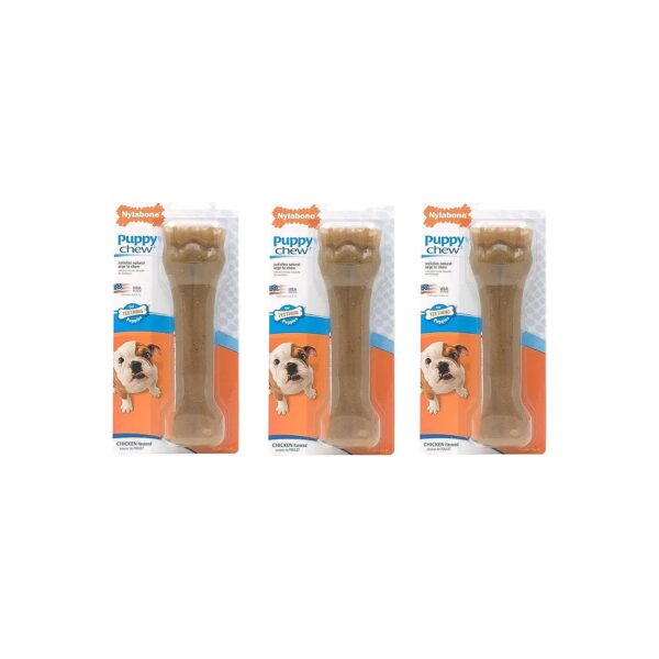 XL Size Puppies Chew Toys Chicken Flavor Nylabone