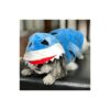 XS Soft Cashmere Velvet Dog Shark Winter Coat with Hood for Small Breeds