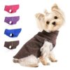 XX-Small Soft Fleece Coat for Small Dogs and Cats Chest 62" Back 69" Windproof