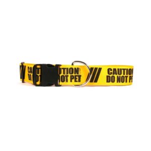 Yellow Dog Collar for Active Large Dogs 18-28