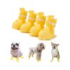 Yellow Dog Shoes forSnow and Rain Wear Teddy Pomeranian Small Size