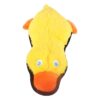 Yellow Duck Squeaky Plush Dog Toy for Small Medium Large Breed Dogs