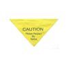 Yellow Medium Large Dog Warning Bandana for Respecting Personal Space