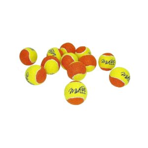 Yellow and Orange Small Tennis Balls for Small Dogs