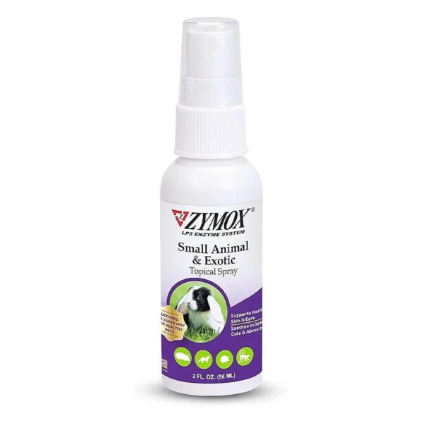 Zymox Small Animal Topical Spray for Dry Irritated Skin Relief