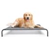 elevated Dog Bed for Large Dogs - Value Pack with Easy Cleaning and Assembly