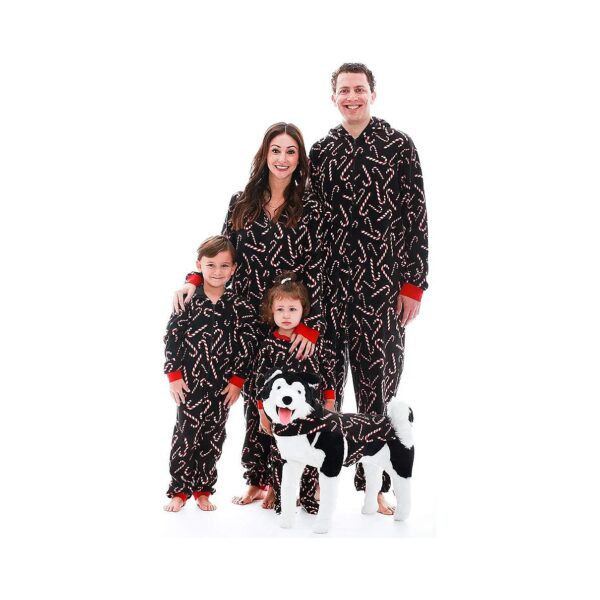 followme's Candy Cane Onesie Collection - Onesies for All Ages and Your Loyal Pet